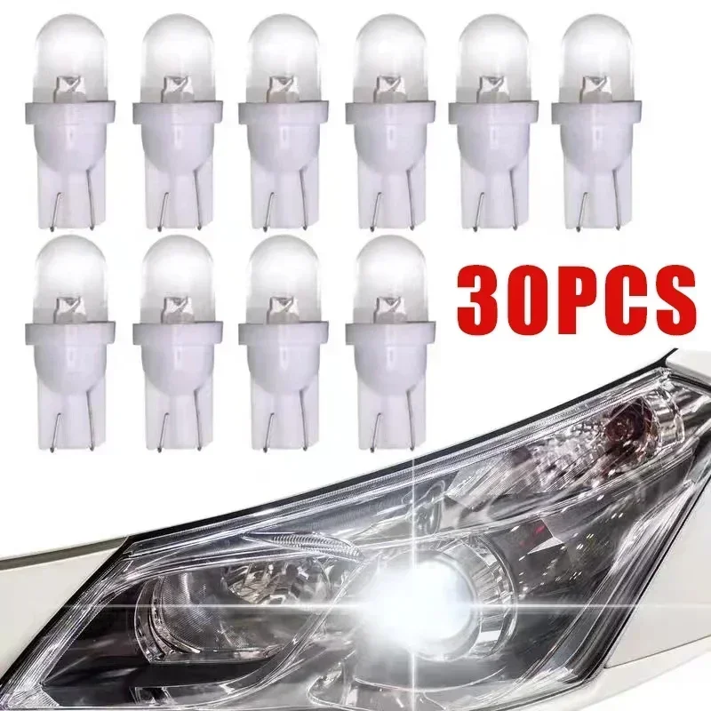 Interior Design Icon - หลอดไฟ LED T10 สำหรับรถยนต์ 10/30 ชิ้น