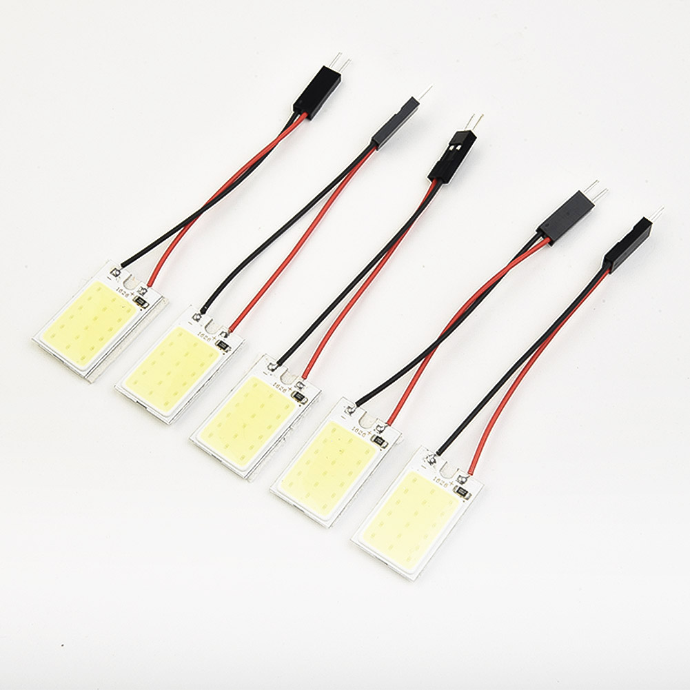 5 ชิ้นสีขาว COB 18 LED ชิปแผงไ - Interior Design Icon บทวิจารณ์และราคา