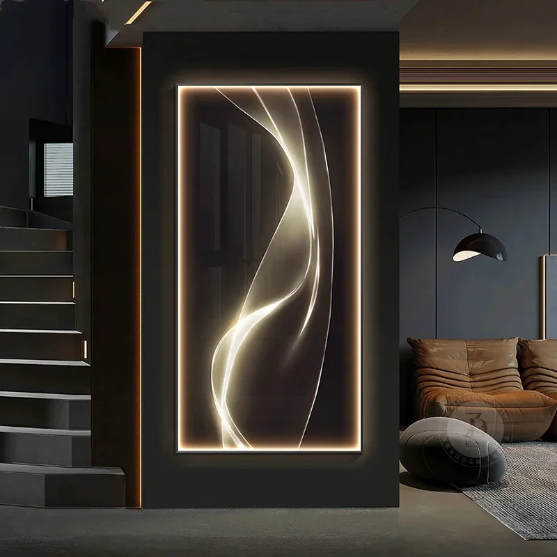 โคมไฟติดผนังแบบโมเดิร์นไฟ LED  - Interior Design Kitchen And Living Room บทวิจารณ์และราคา
