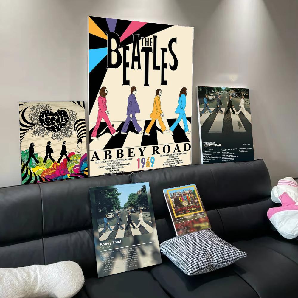 วงดนตรีป๊อป T-The Beatles โปสเ - Interior Design Minimalist บทวิจารณ์และราคา